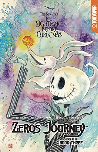 Disney Manga: Tim Burton's The Nightmare Before Christmas — Zero's Journey Graphic Novel, Book 3 (Variant)