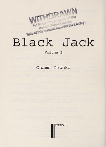 Black Jack Volume 2